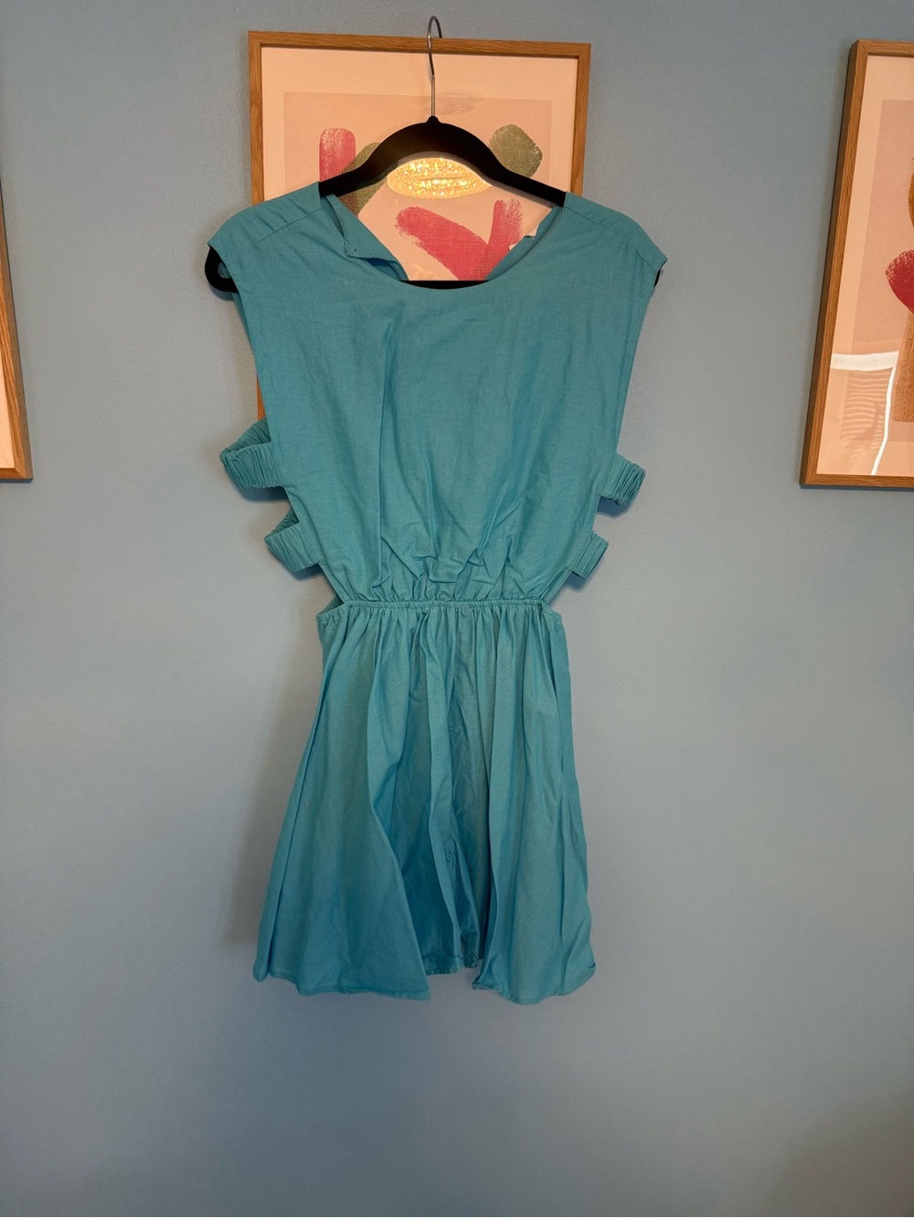 MARBLE Turquoise Sundress Top